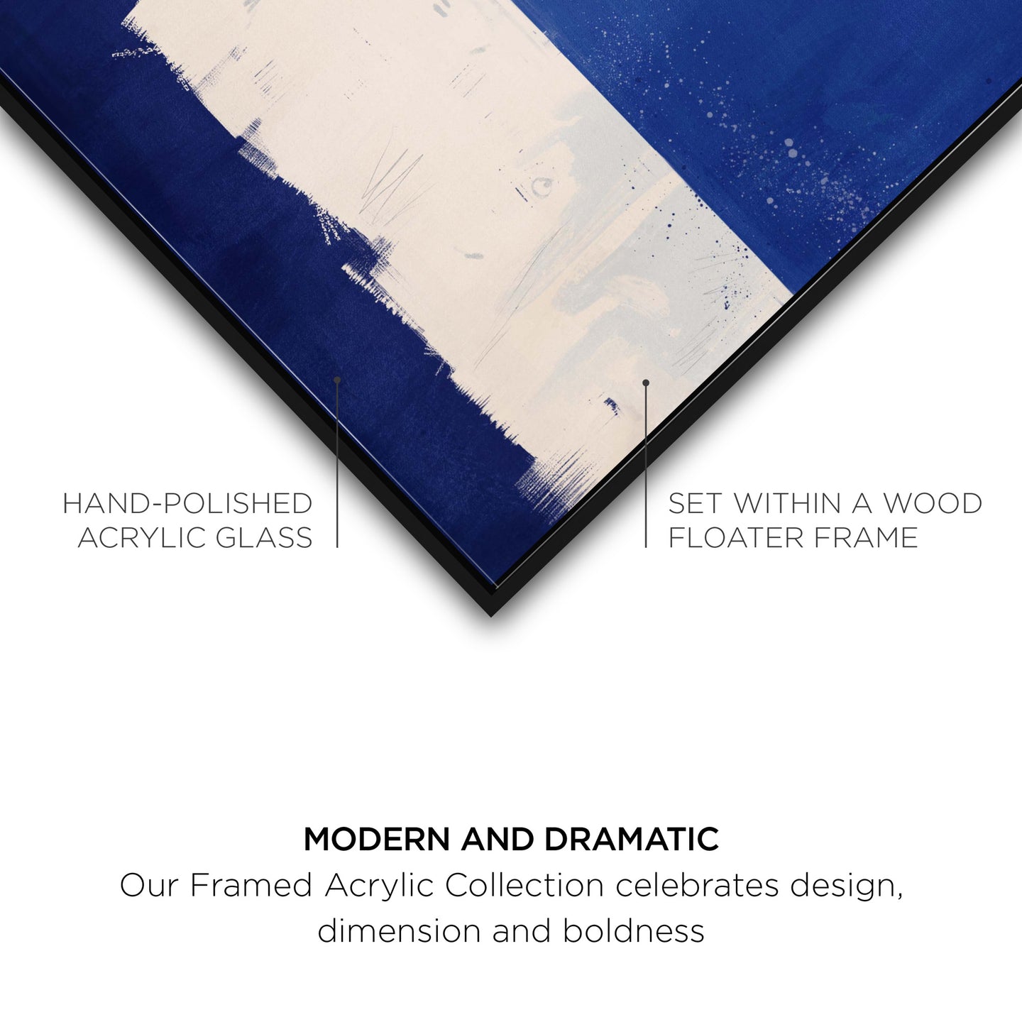 Blue Composition | Abstract Wall Art by Oliver Gal