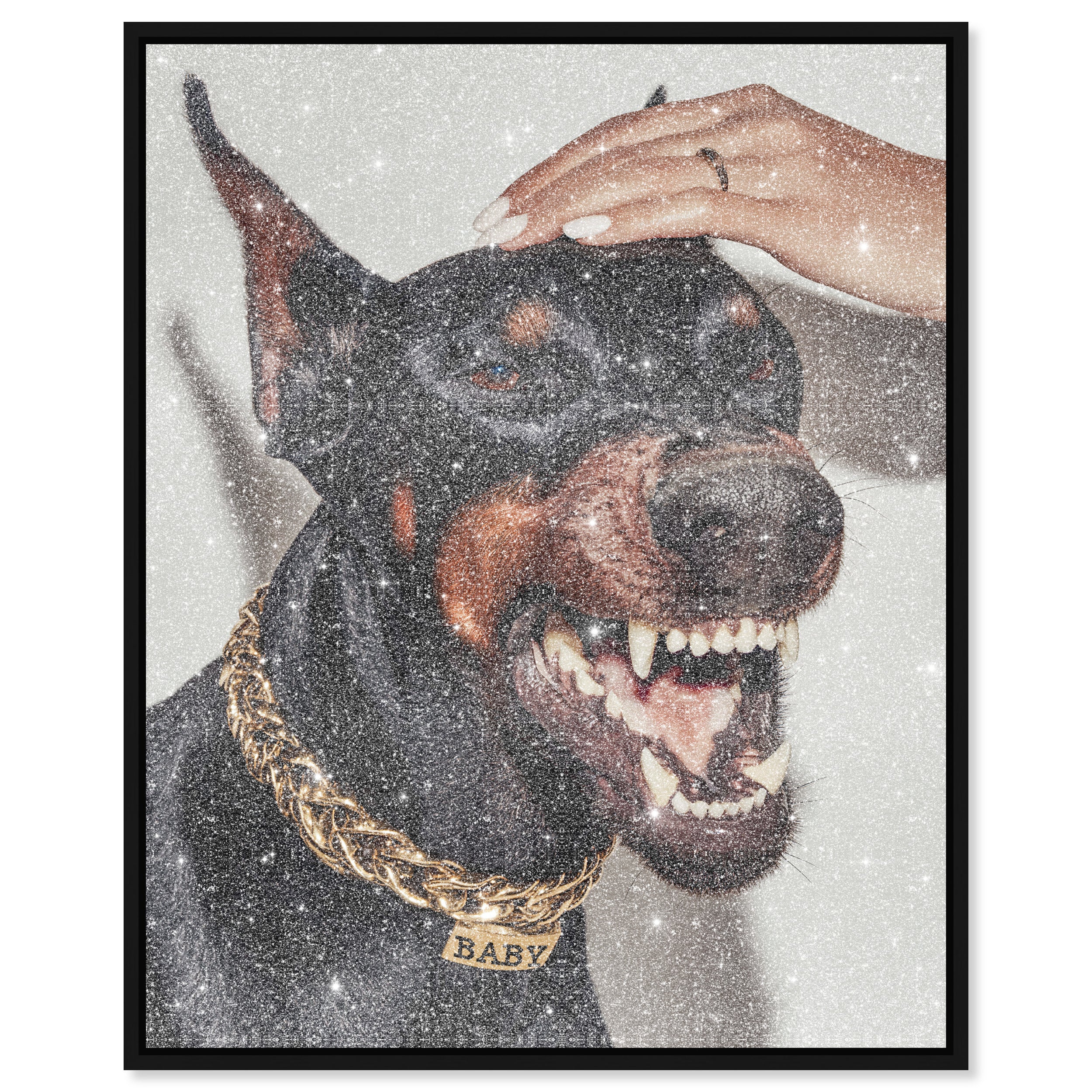Baby Doberman | Animals Wall Art by Oliver Gal