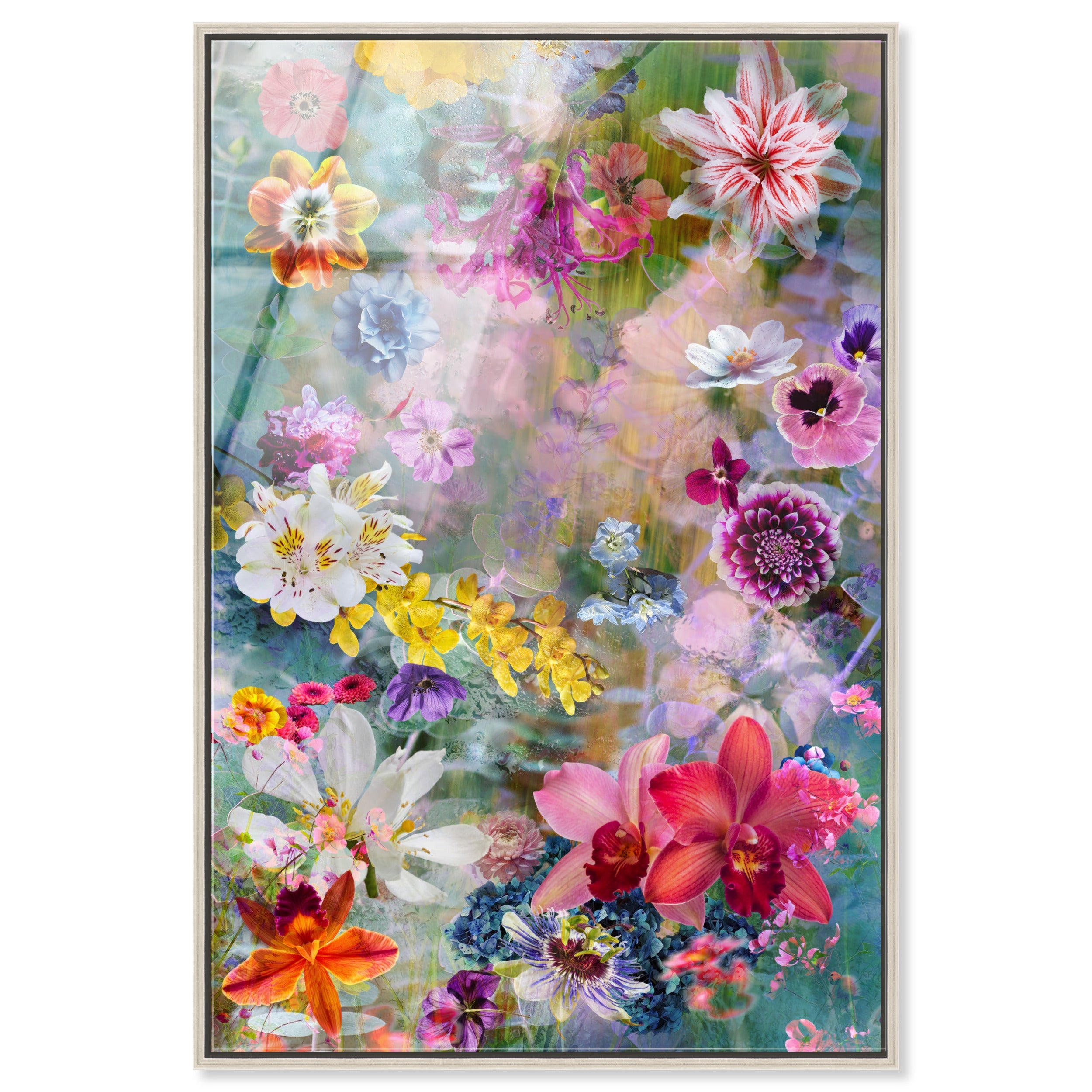 Ballerina Yellow Florals | Floral and Botanical Wall Art by Oliver Gal