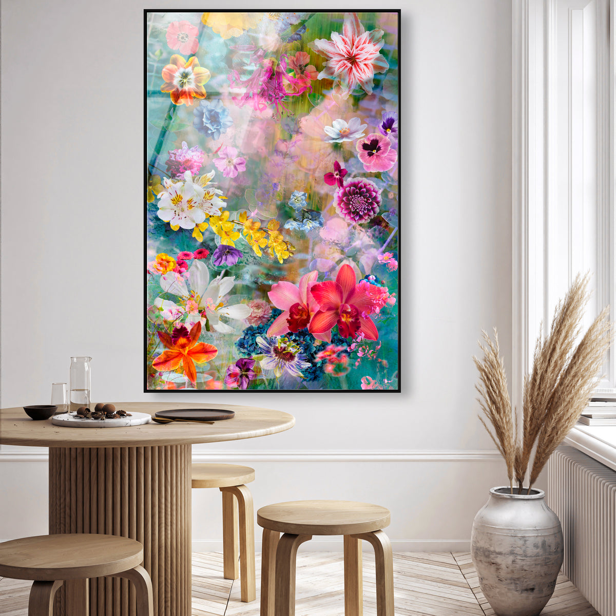 Ballerina Yellow Florals | Floral and Botanical Wall Art by Oliver Gal