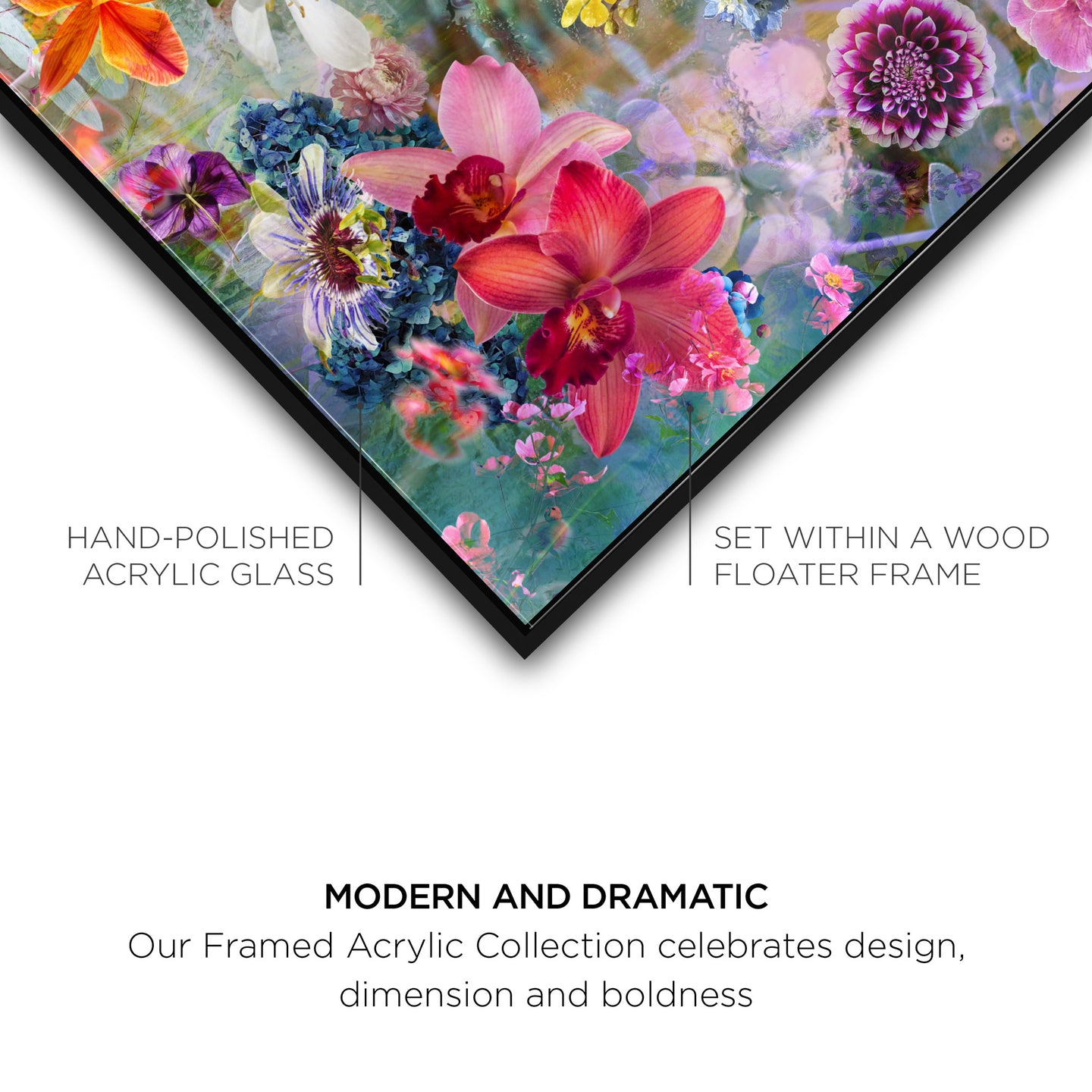 Ballerina Yellow Florals | Floral and Botanical Wall Art by Oliver Gal