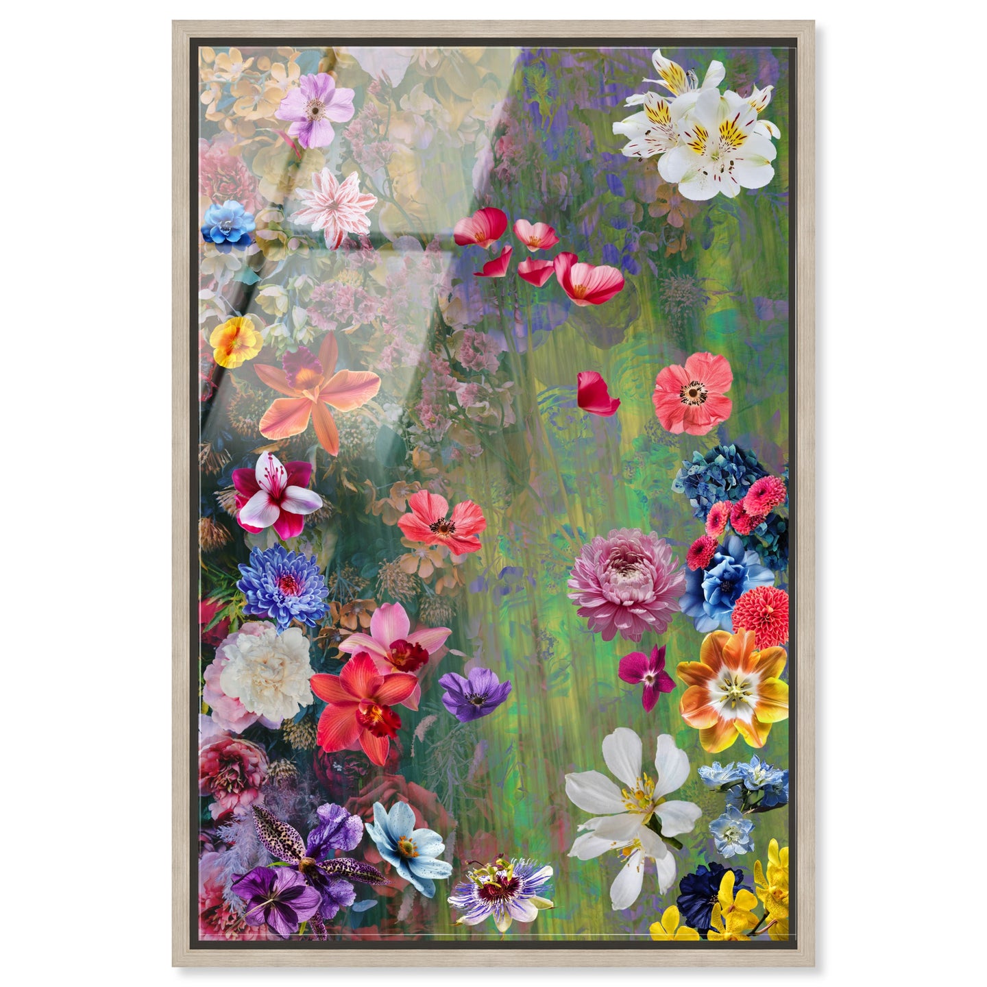 Brilliant Green  Floral