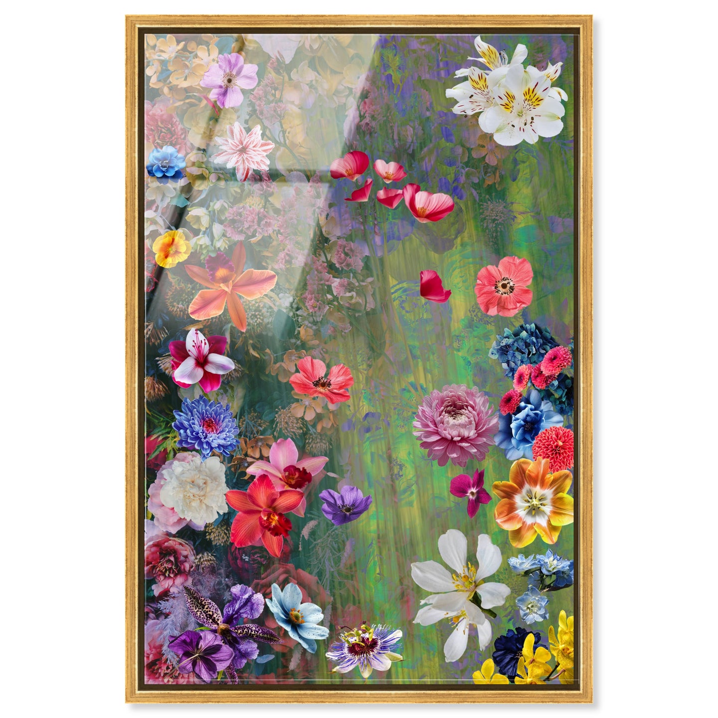 Brilliant Green  Floral