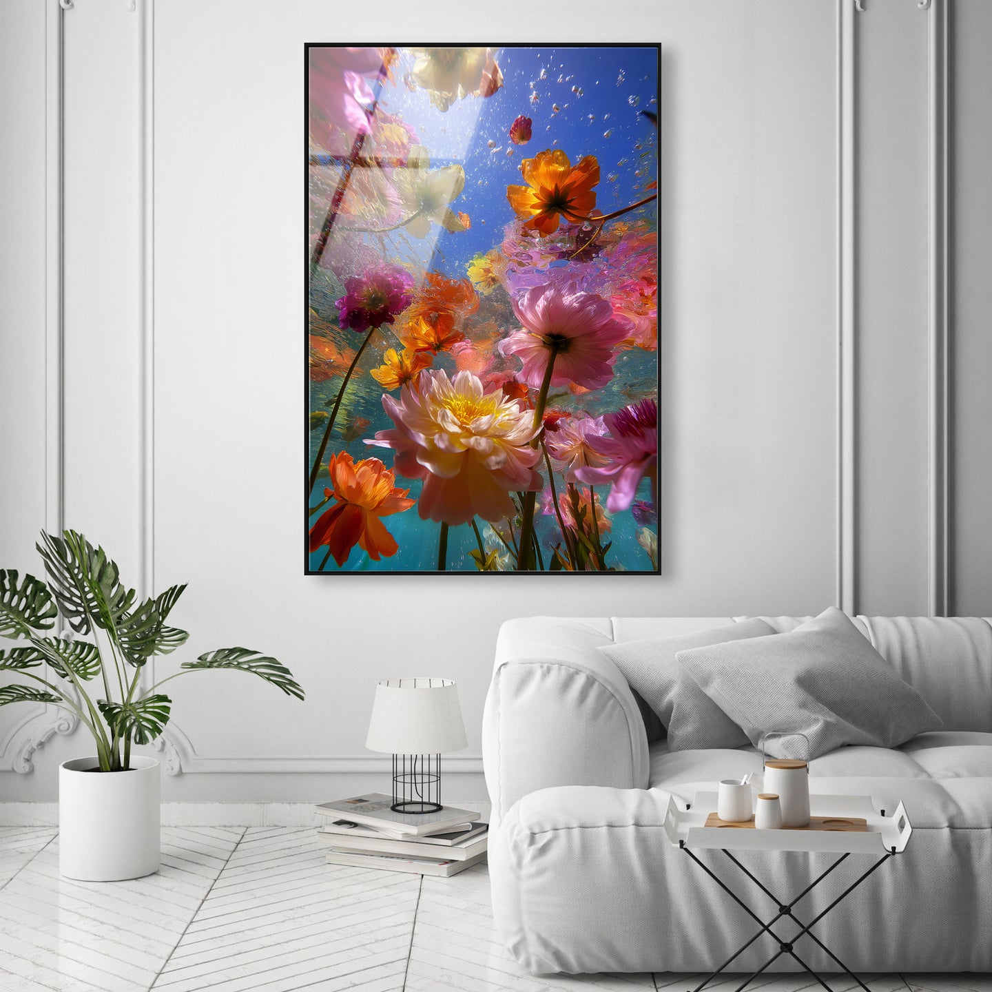 Liquid Bloom II | Floral and Botanical Wall Art by Oliver Gal