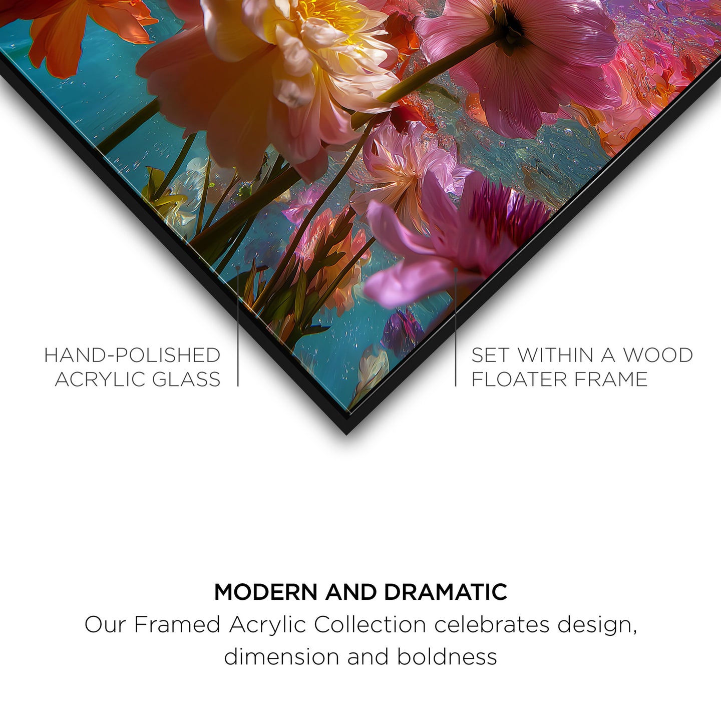 Liquid Bloom II | Floral and Botanical Wall Art by Oliver Gal