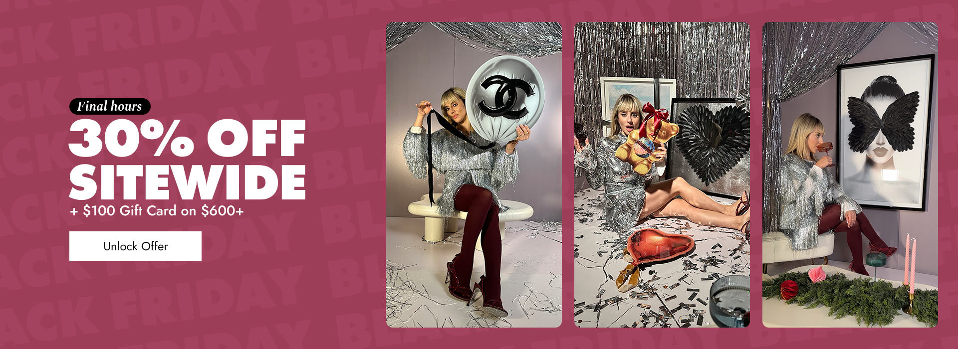 30% Off Sitewide. Celebrate Black Friday Ends Soon