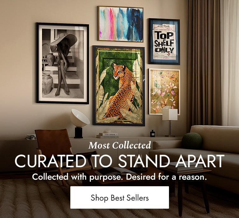 Fashion and Glam Home Wall Art Set.