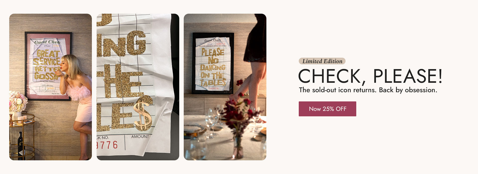 The Sold Out Icon Returns.