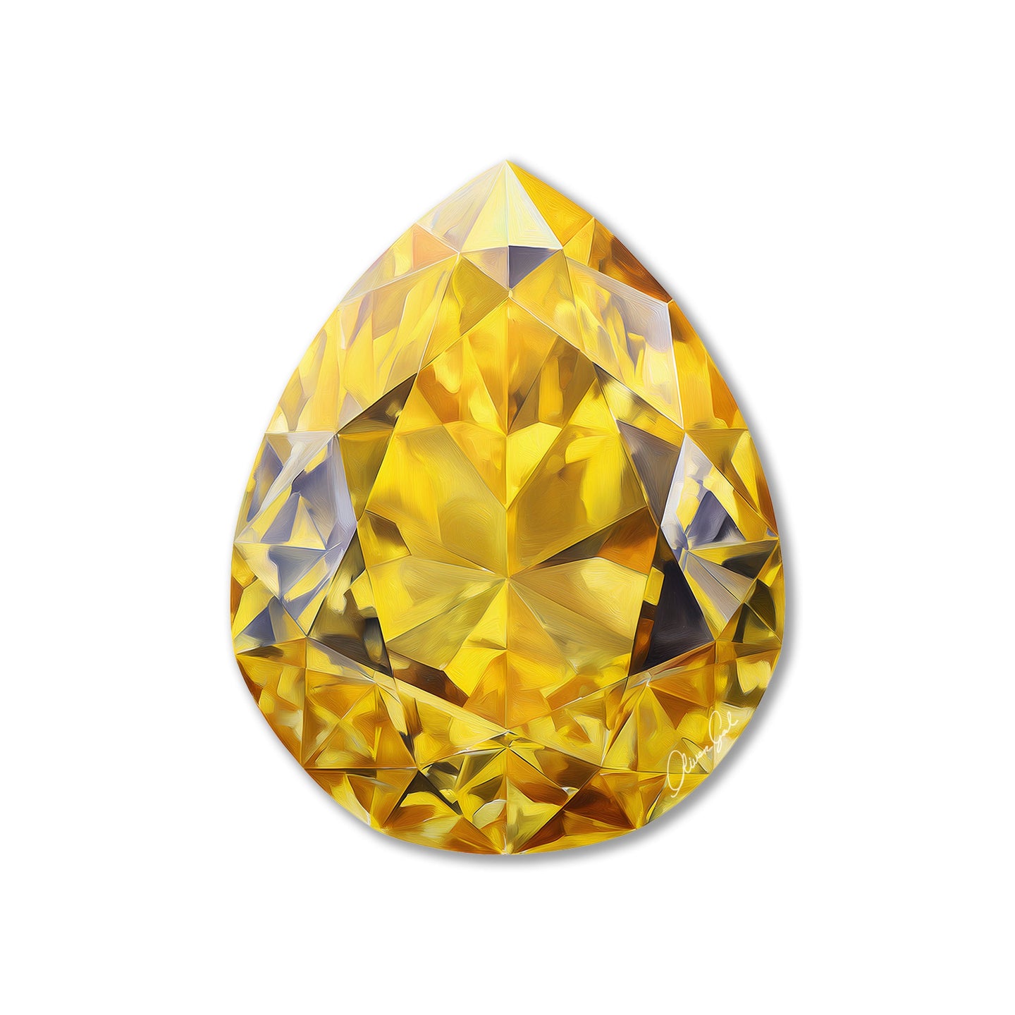 30 H/November Gems/Pear Topaz November