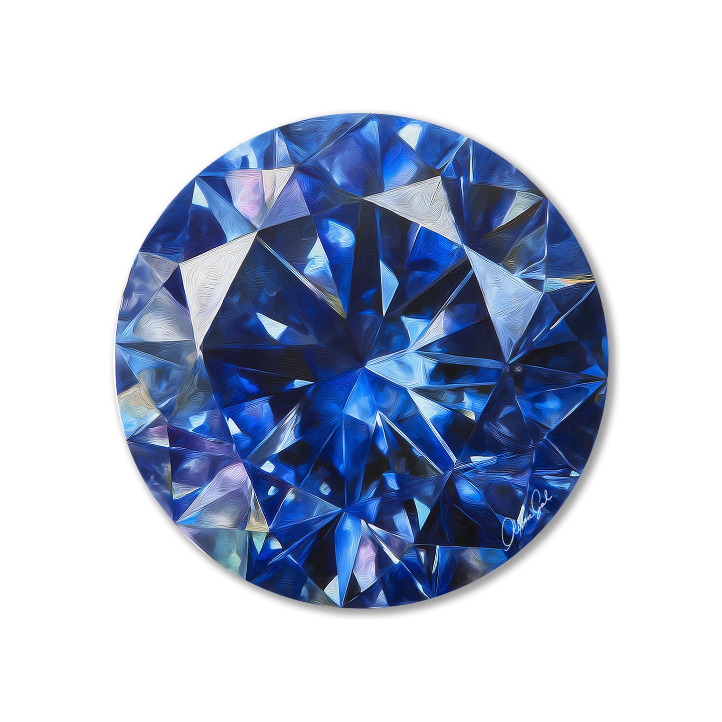 30 H/September Gems/Round Sapphire September