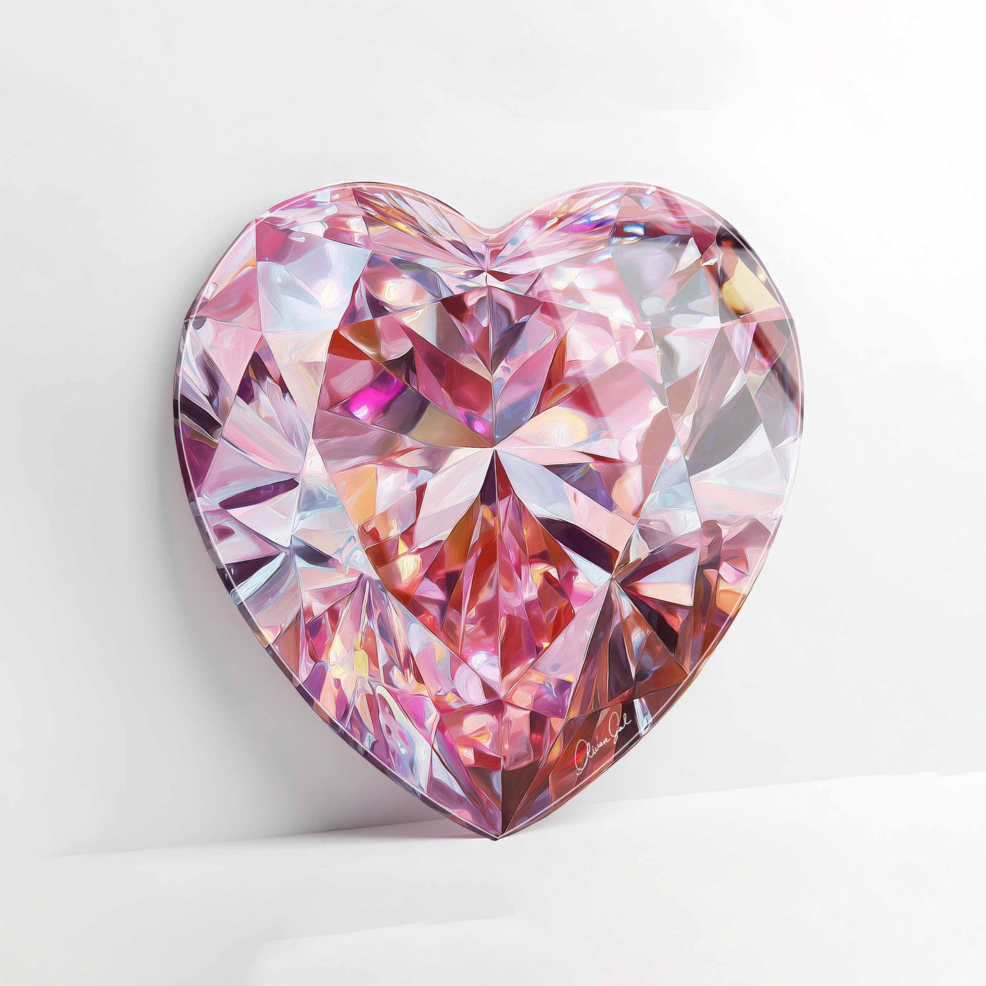30 H/October Gems/Heart Tourmaline October