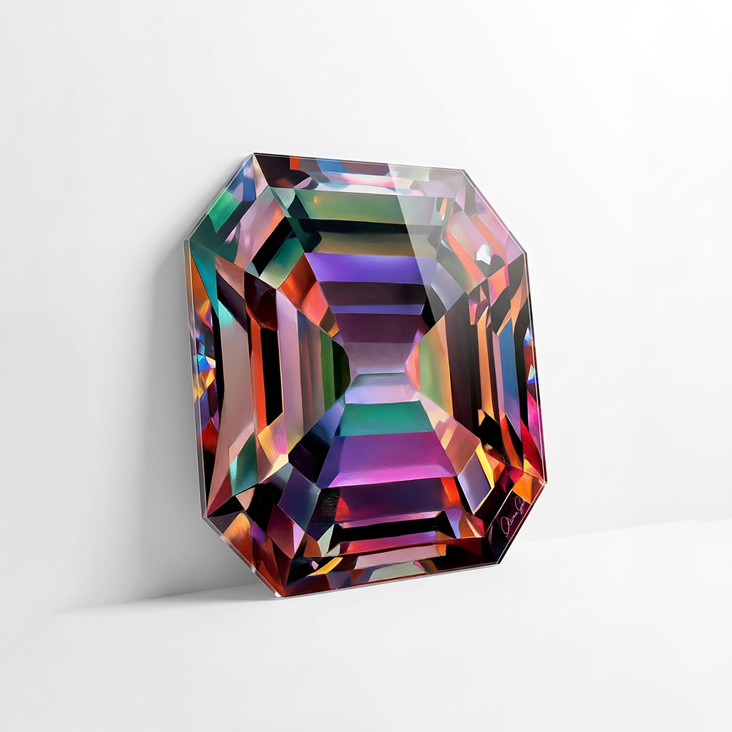 30 H/Gemstone/Octagon Tourmaline I