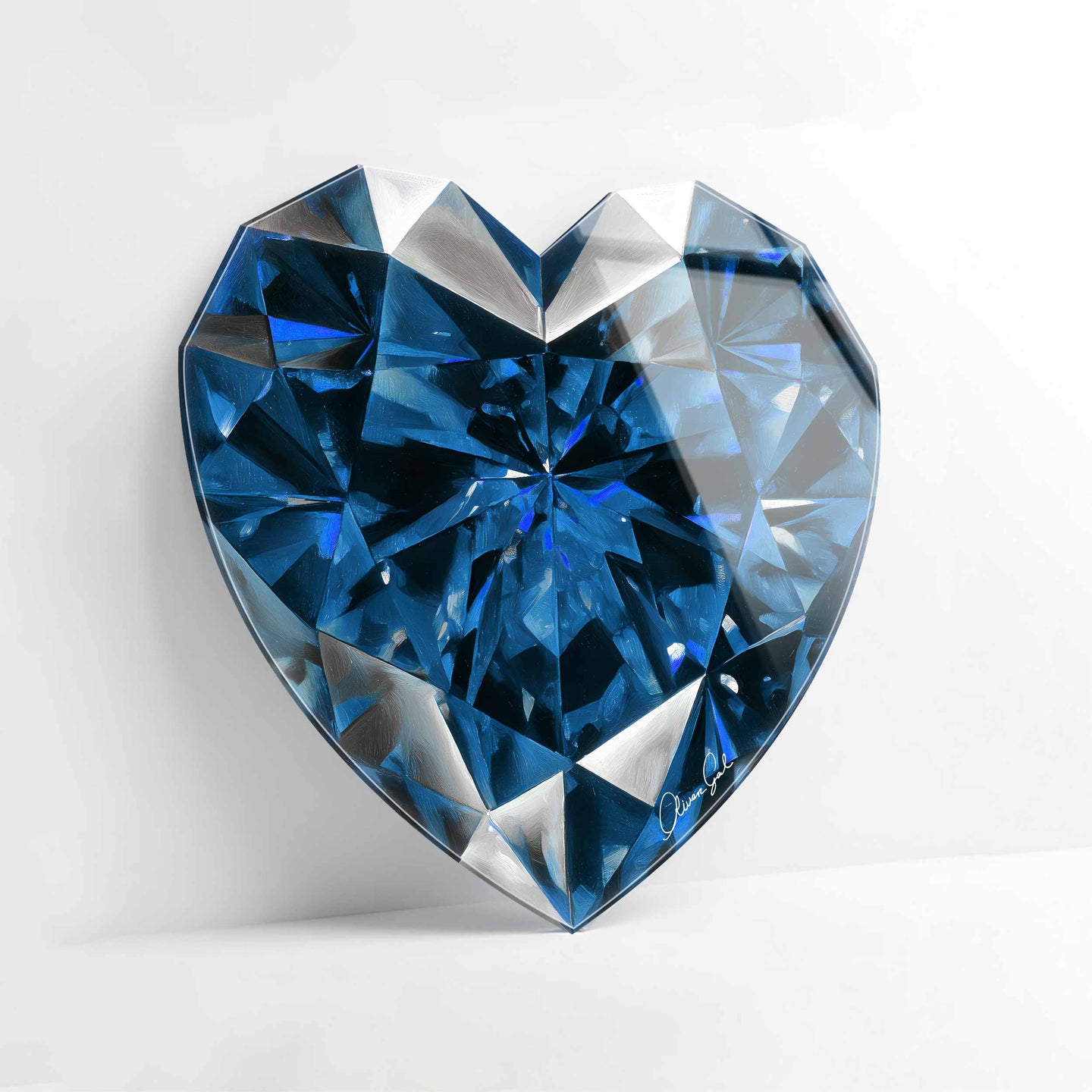 30 H/December Gems/Heart Tanzanite December