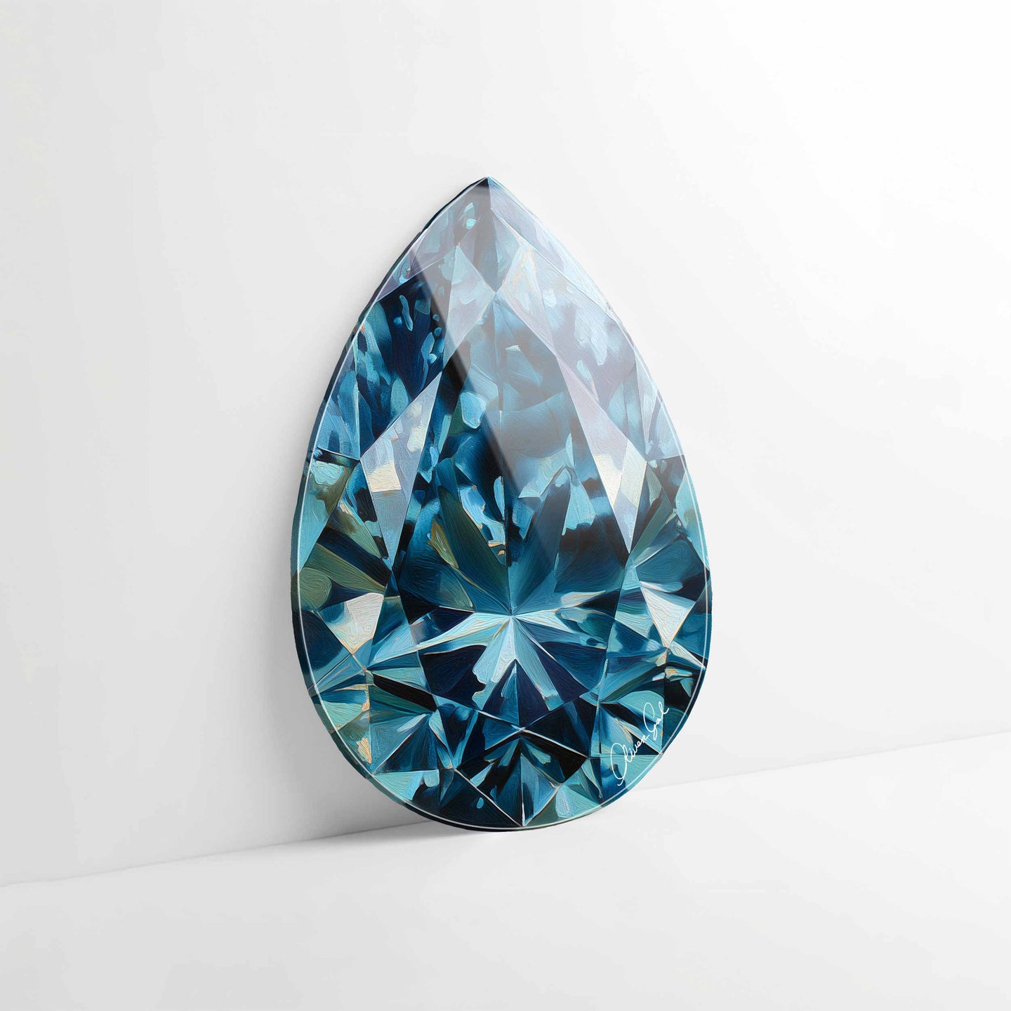 30 H/December Gems/Pear Topaz December