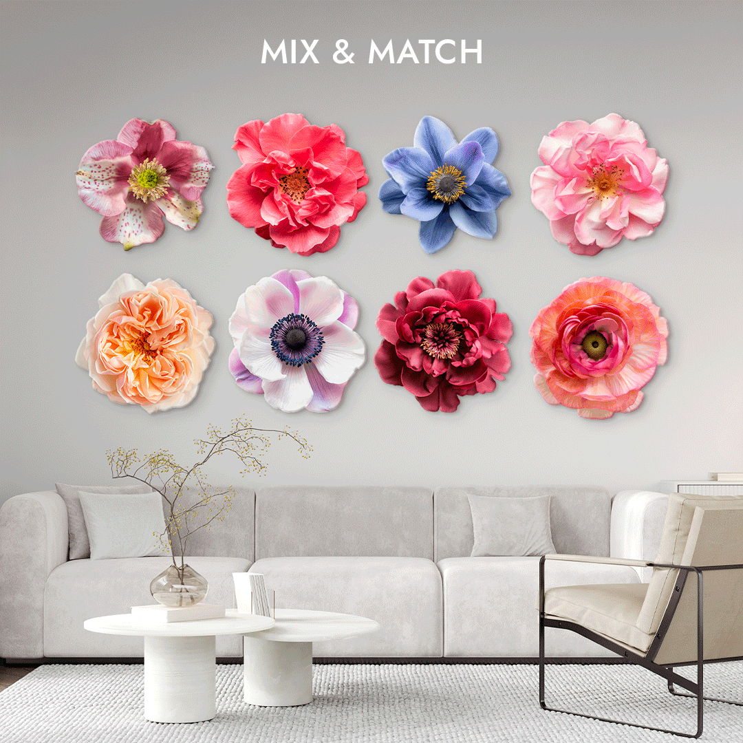 Flower Diecut 6 | Floral and Botanical Wall Art by Oliver Gal