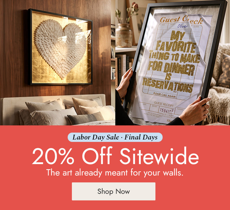 Fashion and Glam Home Wall Art Set.
