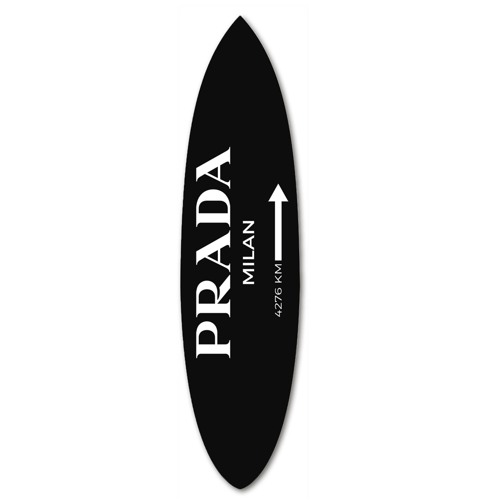 Milan Surfboard Black | By Oliver Gal