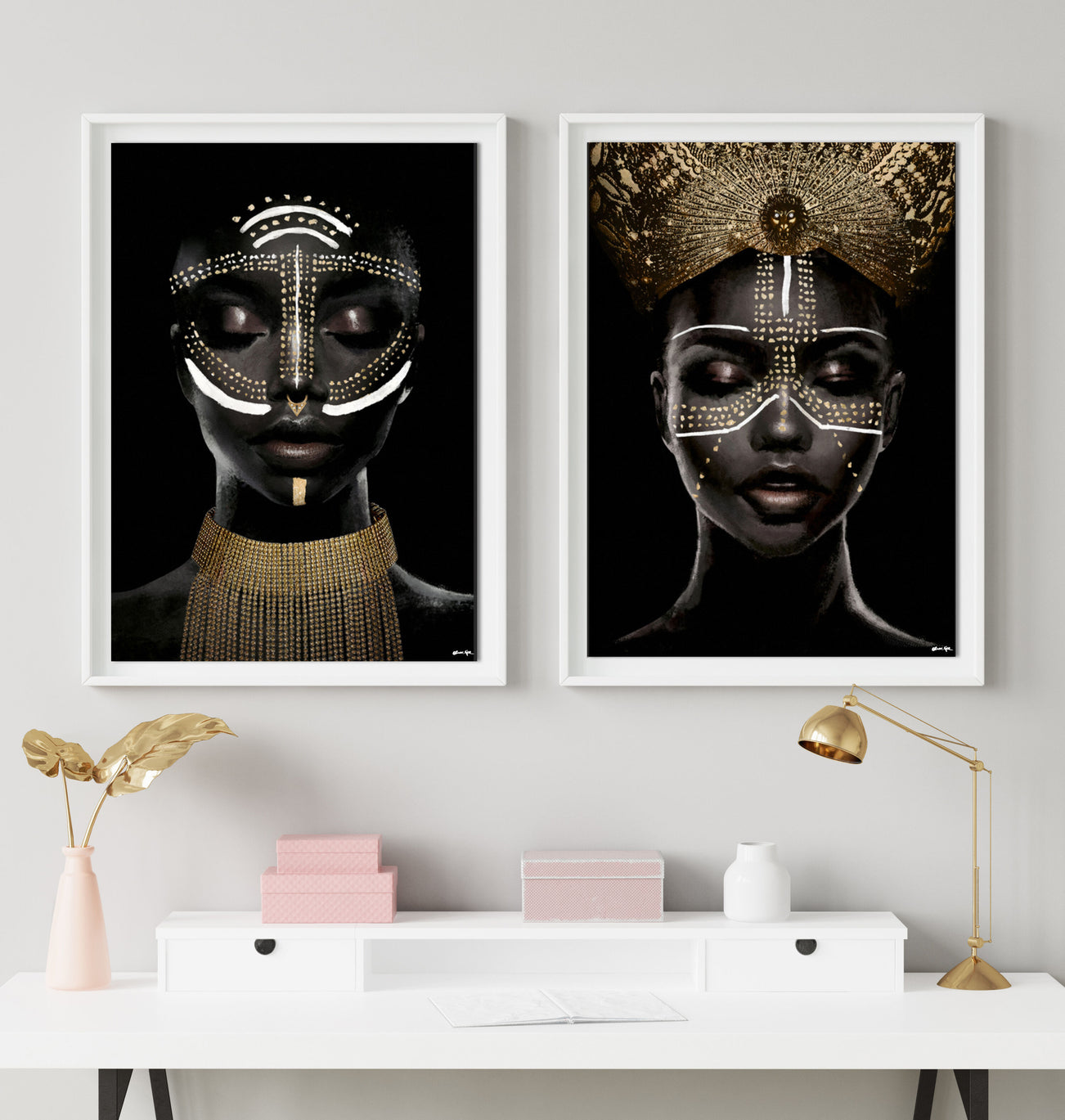 Queenly Reign of Gold Duo