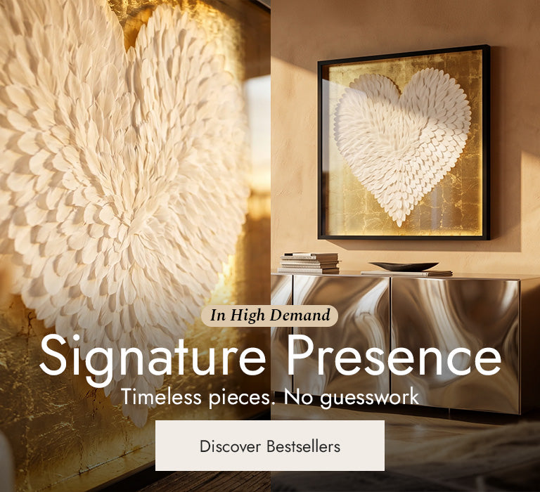 Fashion and Glam Home Wall Art Set.