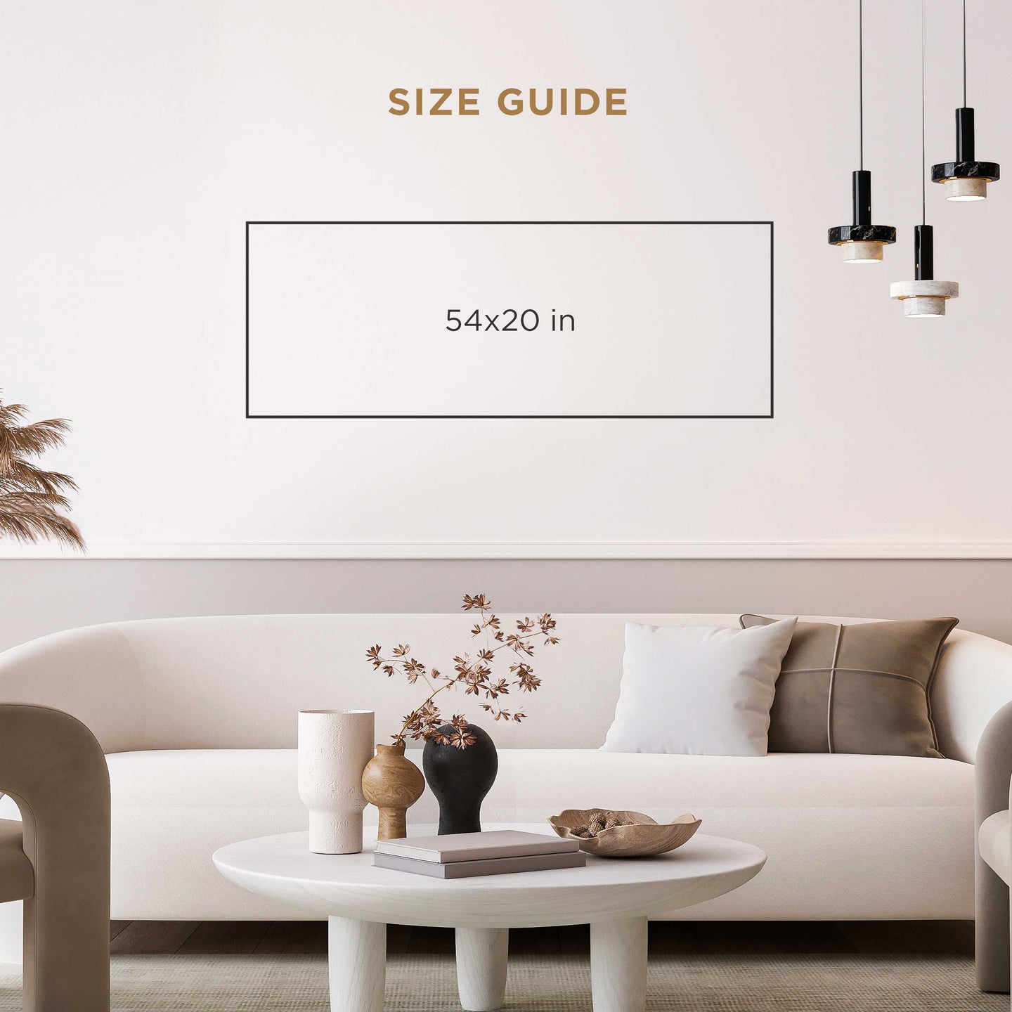 54x20/Framed Canvas/WFL