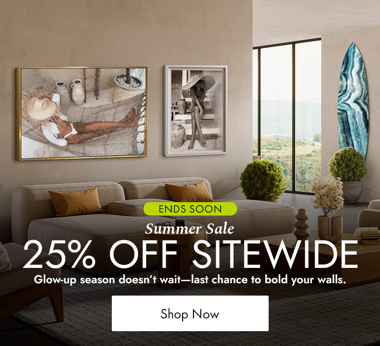 Fashion and Glam Home Wall Art Set.