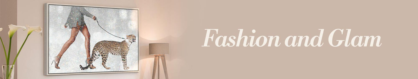 Fashion and Glam Art Banner