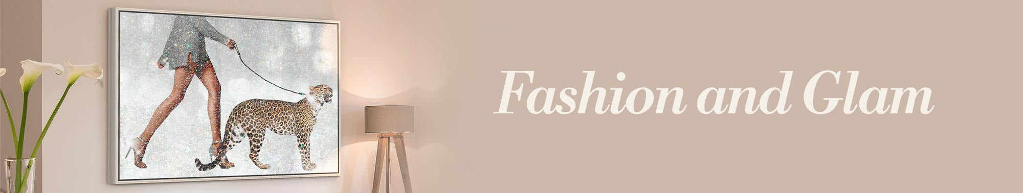 Fashion and Glam Art Banner