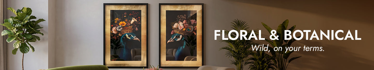 Floral And Botanical Banner