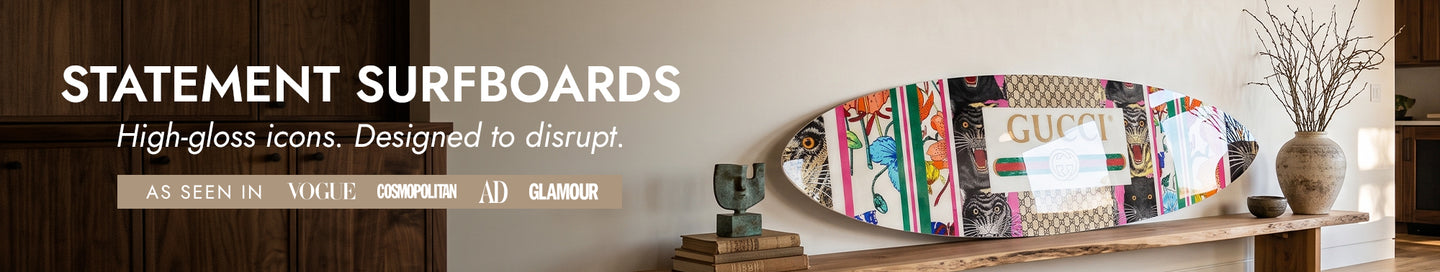 Decorative Surfboards Banner