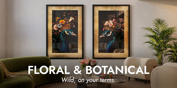 Floral And Botanical Banner
