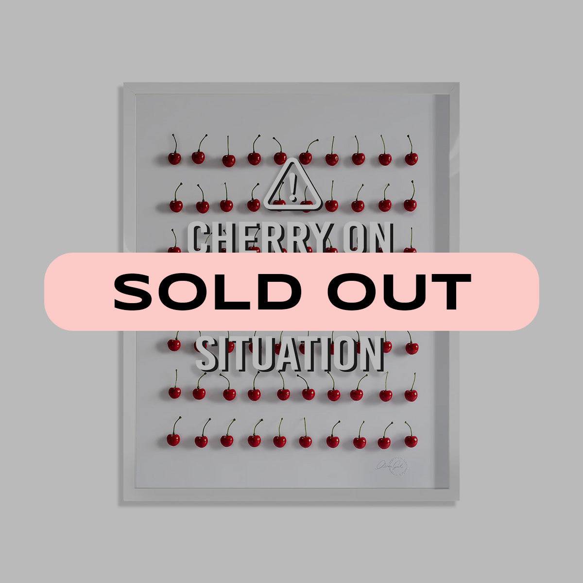 Cherry On Top - Limited Edition 3D Art