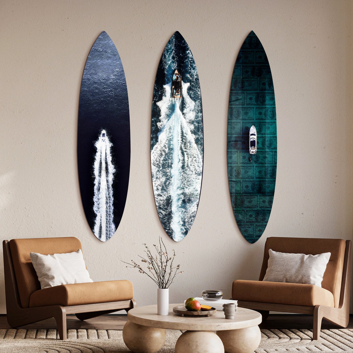 Jetstream Dreams | Surfboard Gallery Wall
