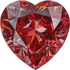 Heart Garnet January