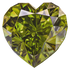 Heart Peridot August