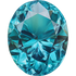 Oval Topaz December
