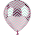 Pink Chevron Balloon