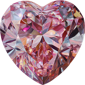 Pink Heart Gem