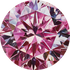 Pink Round Gem
