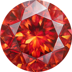 Round Garnet January