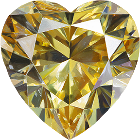 Yellow Heart Gem