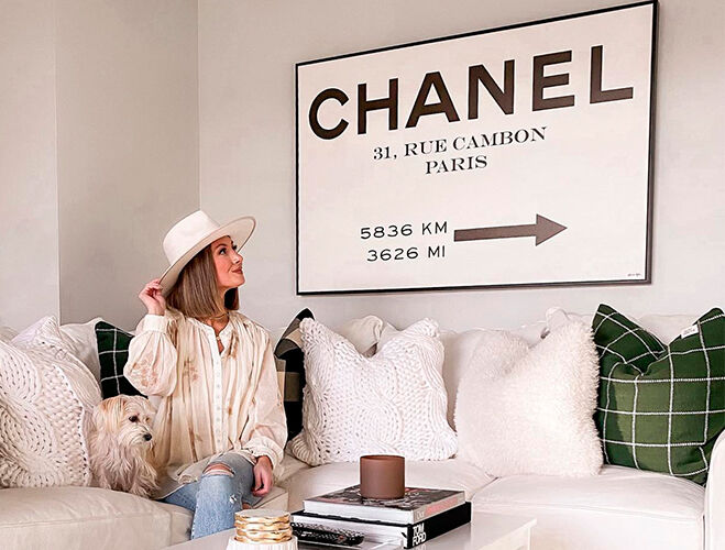 More paintings  Chanel decor, Glamorous decor, Fashion wall art