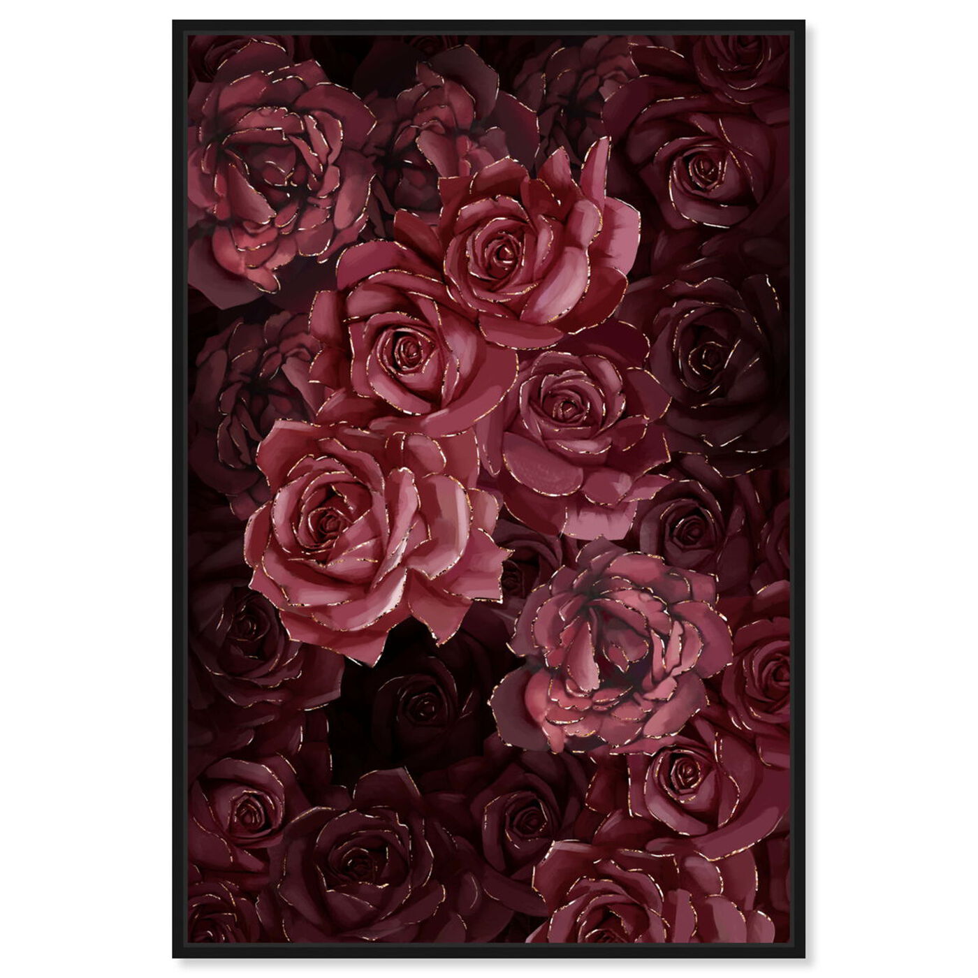 Cherry Red Flowers | Floral and Botanical Wall Art by Oliver Gal