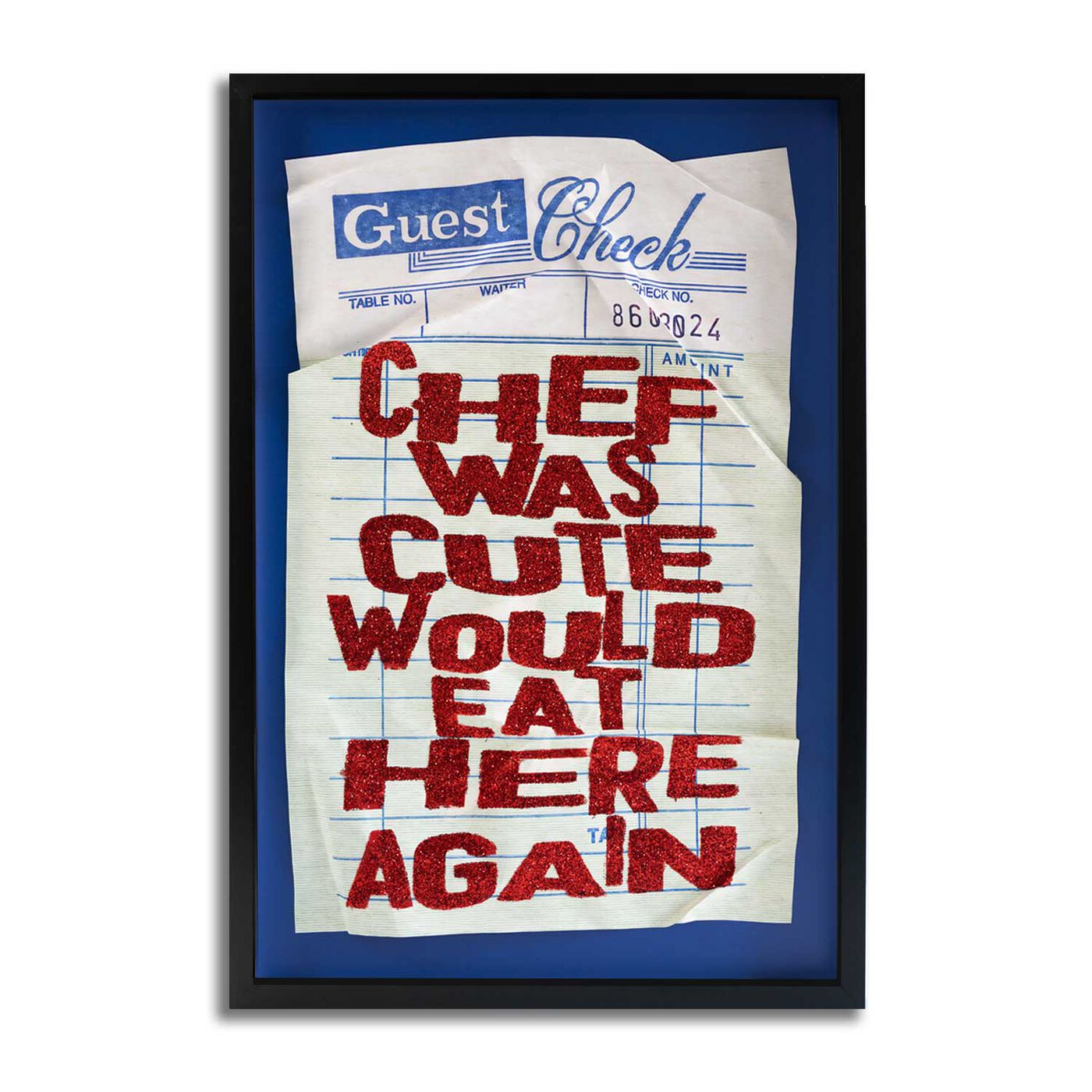 Front view of Chef - Limited Edition art.