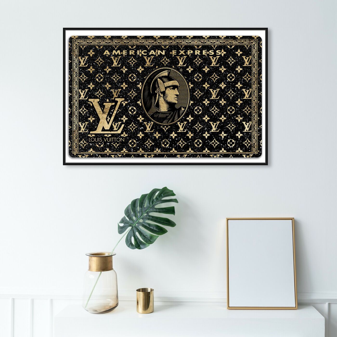 Louis Vuitton, Accents, Custom Framed Louis Vuitton Skim Board