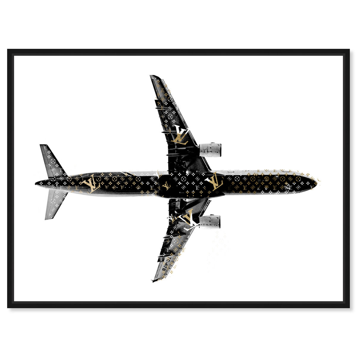 Trendsetter LV Airlines | Fashion Wall Art | Oliver Gal