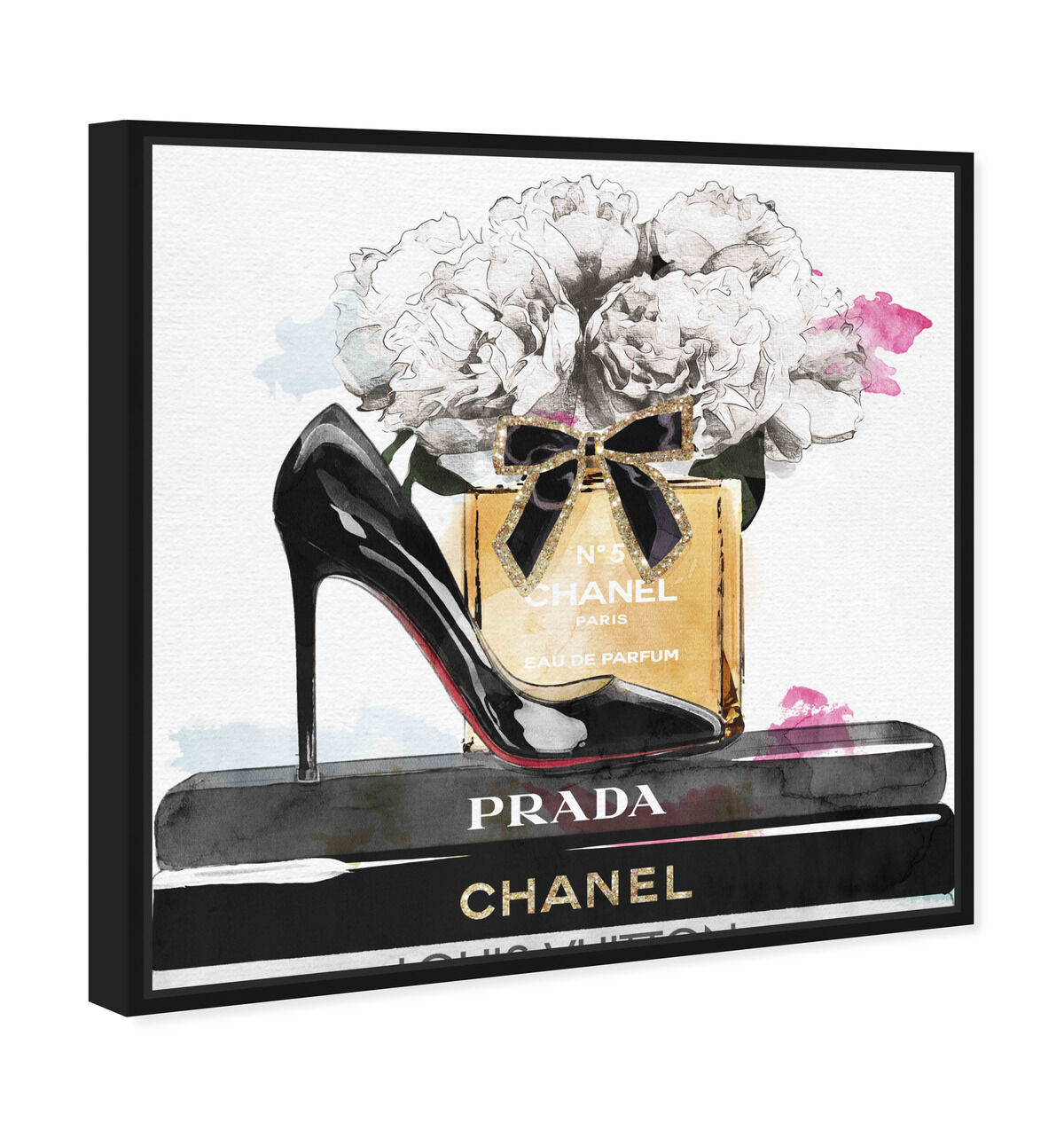 Glamorous Stack | Fashion and Glam Wall Art by Oliver Gal