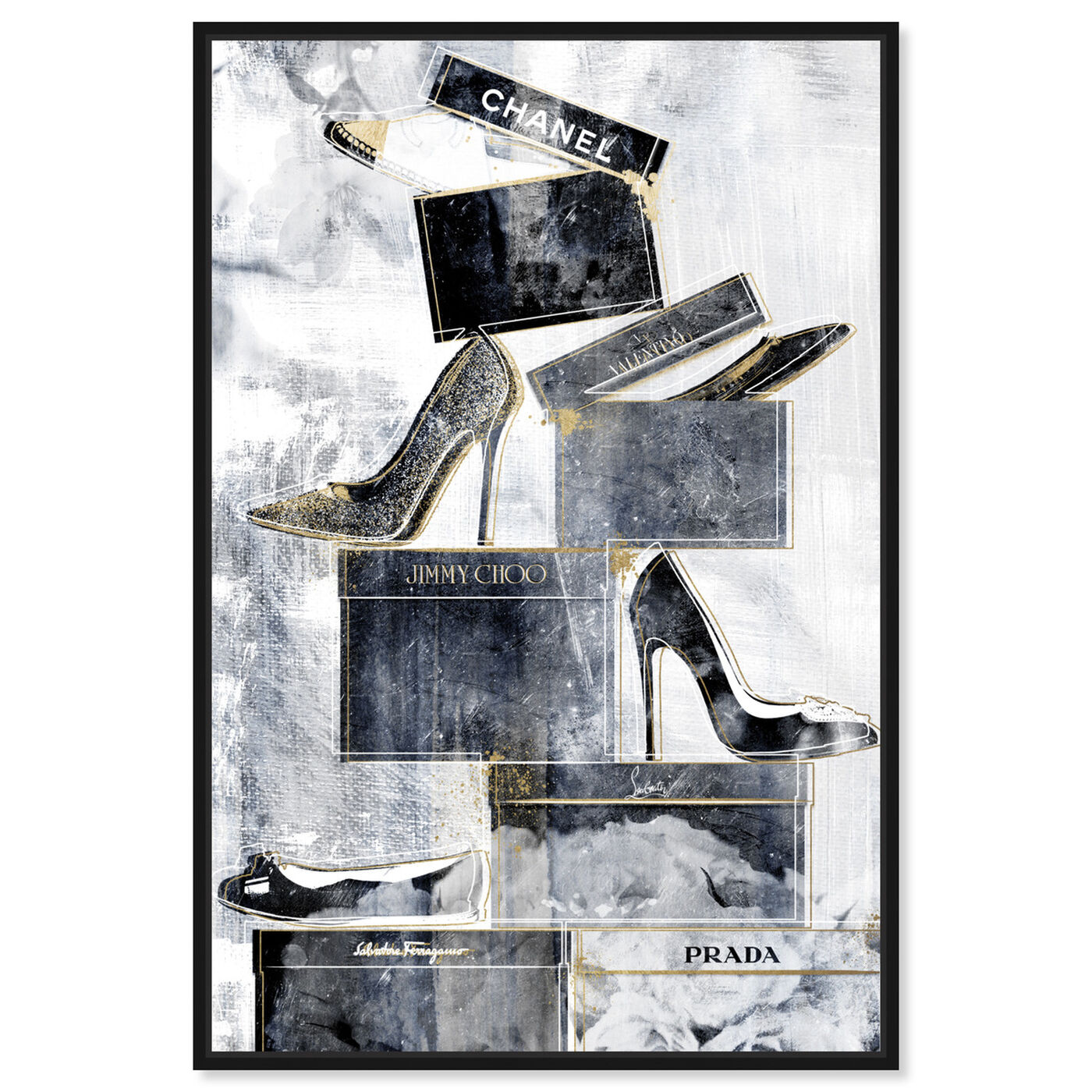 What's On My Mind, Fashion and Glam Wall Art by Oliver Gal