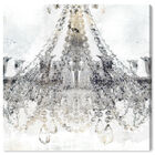 Front view of White Gold Diamonds Square featuring fashion and glam and chandeliers art. image number null