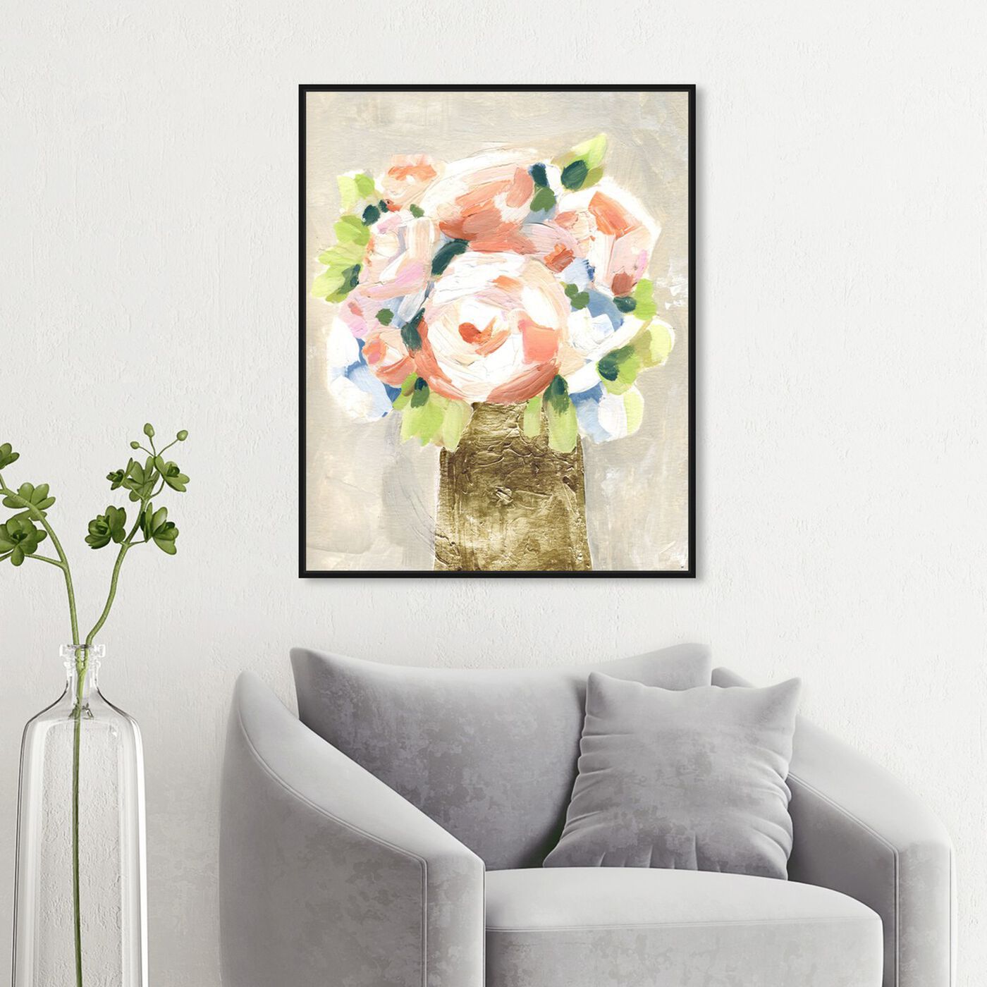Coral Peonies | Floral and Botanical Wall Art by Oliver Gal