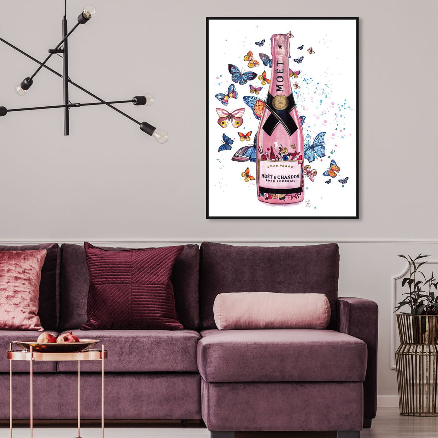 Oliver Gal Fashion and Glam Wall Art Canvas Prints 'Doll Memories - Birkin Pink' Handbags - Pink, White - 15 x 10
